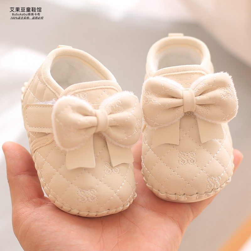 冬季一岁女宝宝棉鞋软底学步鞋婴儿鞋子秋冬款公主鞋加绒保暖棉鞋,童鞋/婴儿鞋/亲子鞋,婴儿步前鞋/袜鞋,淘宝优惠券,粉丝福利购,淘宝优惠卷