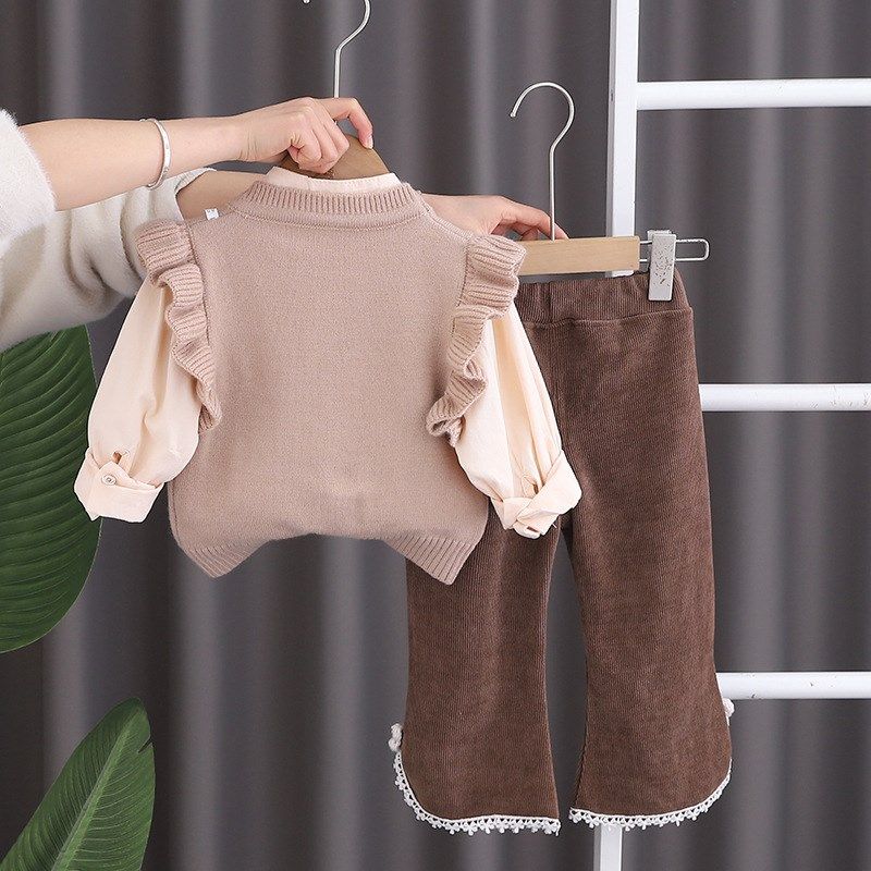 女童春装套装2024新款女宝宝春秋季时髦三件套洋气一岁婴儿童衣服,童装/婴儿装/亲子装,套装,淘宝优惠券,粉丝福利购,淘宝优惠卷