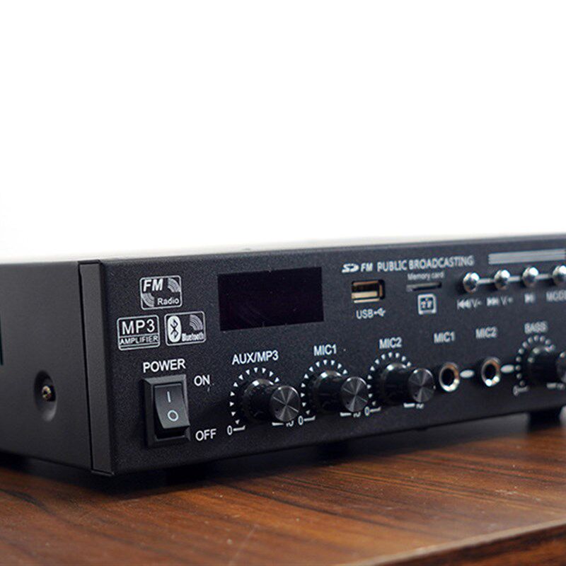 公共广播60W定压吸顶喇叭背景音乐蓝牙功放机店铺