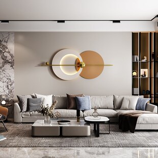 卧室墙面装饰高级感挂件玄关铁艺壁饰轻奢风客厅沙发背景墙上壁挂