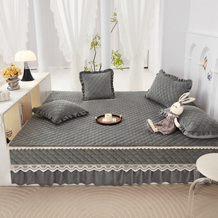 新款牛奶绒榻榻米床盖炕盖炕上专用床单东北大炕单防滑机洗可定制