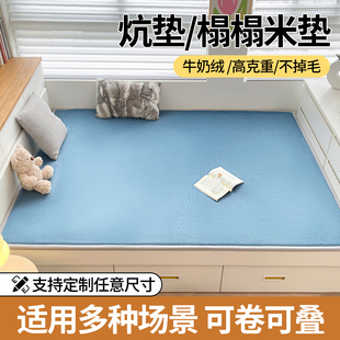 榻榻米床垫打地铺防滑床垫床褥农村土炕垫子毡子地垫可折叠可定做