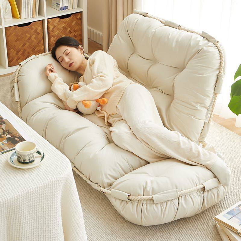 懒人沙发小户型卧室网红榻榻米沙发床人类休闲狗窝折叠双人阳台,住宅家具,懒人沙发,淘宝优惠券,粉丝福利购,淘宝优惠卷