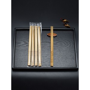 盛荣雅葫芦筷一次性筷子商用长竹筷粗外卖快餐分体即弃餐具定 z^