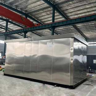 户外一体化智慧泵房不锈钢自来水加压二次供水设备箱式灌溉泵房