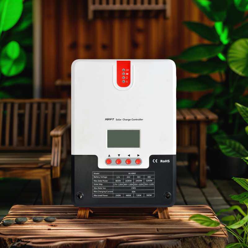 12V24V48V20A30A60A太阳能控制器光伏系统mppt充电铅酸锂电锂电池