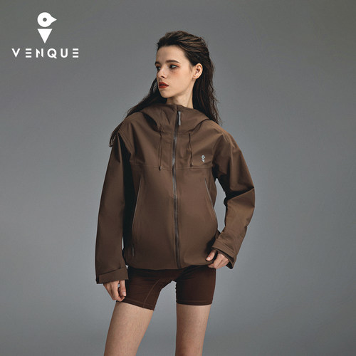 venque/范克户外防风冲锋衣夹克