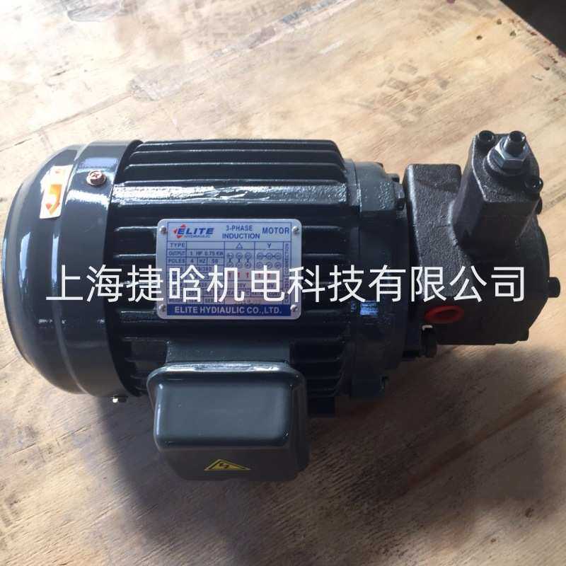 ELITE液压系统变量叶片泵 VP-12-FA1-1HP-4P 油泵电机组