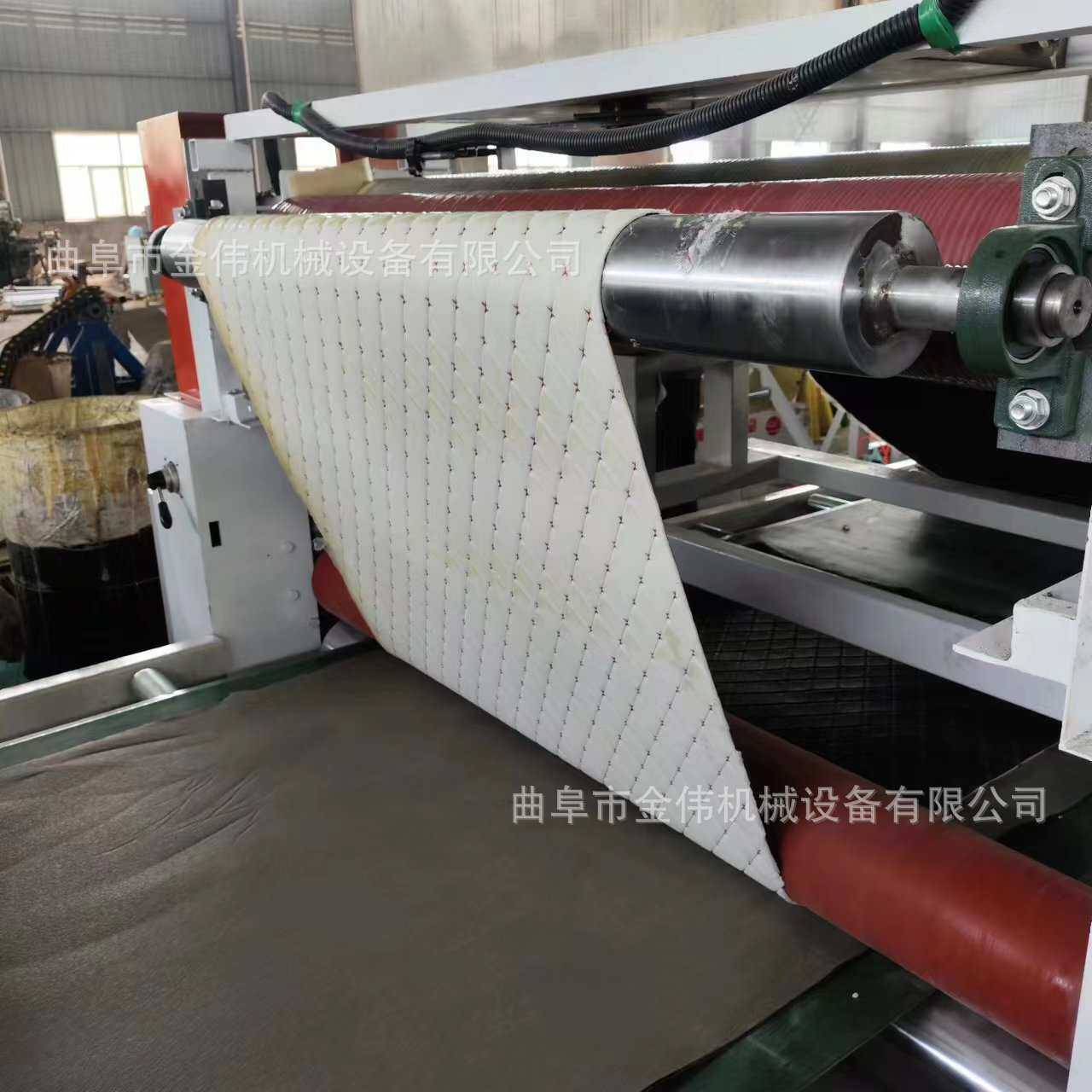 PVC地板革EVA泡棉复合机 汽车内饰脚垫毛毡布橡胶皮贴面机厂家