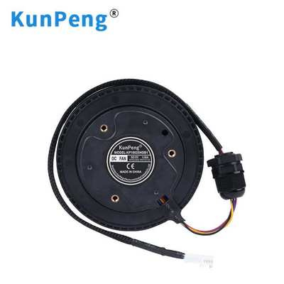 10025直流风扇无刷10cm扫地机美甲吸尘器离心涡轮风扇12V散热风扇