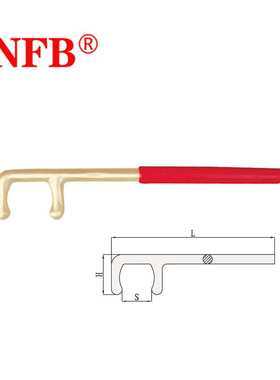 天津桥防CNFB安全防爆工具五金工具F扳手防爆F扳手 T8174A