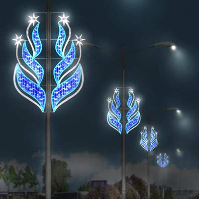 2D装饰led灯图案造型灯平面180*70cm金属铁艺220V流星造型户外