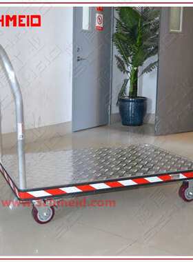 Schmeid施盾900Kg铝制平板手推车 610*915铝制台车周转物料车