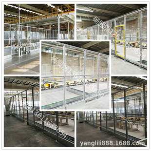 奉贤区 工业铝型材 设备防护罩 工作台 机器人安全围栏 弧焊房