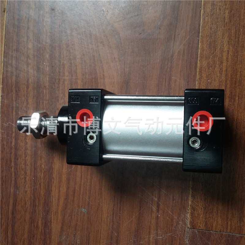 ：SC标准气缸 SC80*200 带磁 汽缸 SC80*200-S SCJ可调气缸
