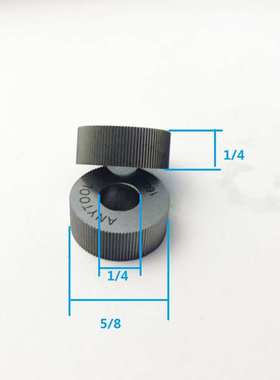 DP160, DP128英制滚花轮直纹压花轮,DIN 43