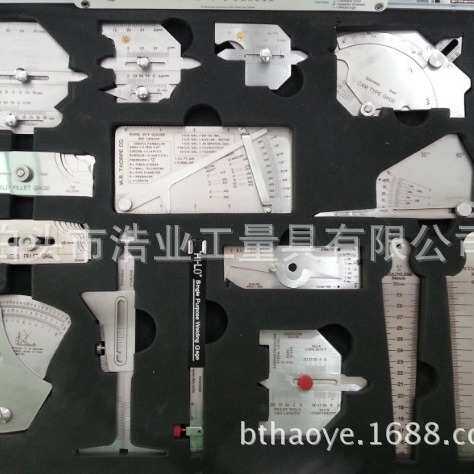焊缝规7件套 焊缝检验工具套装13件套组合式角焊缝规16件套量具