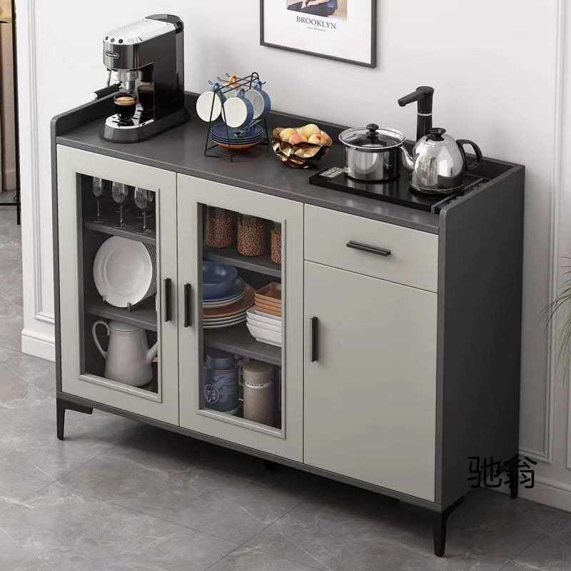 餐边柜茶水柜现代柜子轻奢置物柜简约客厅收纳柜家用厨房储物柜子