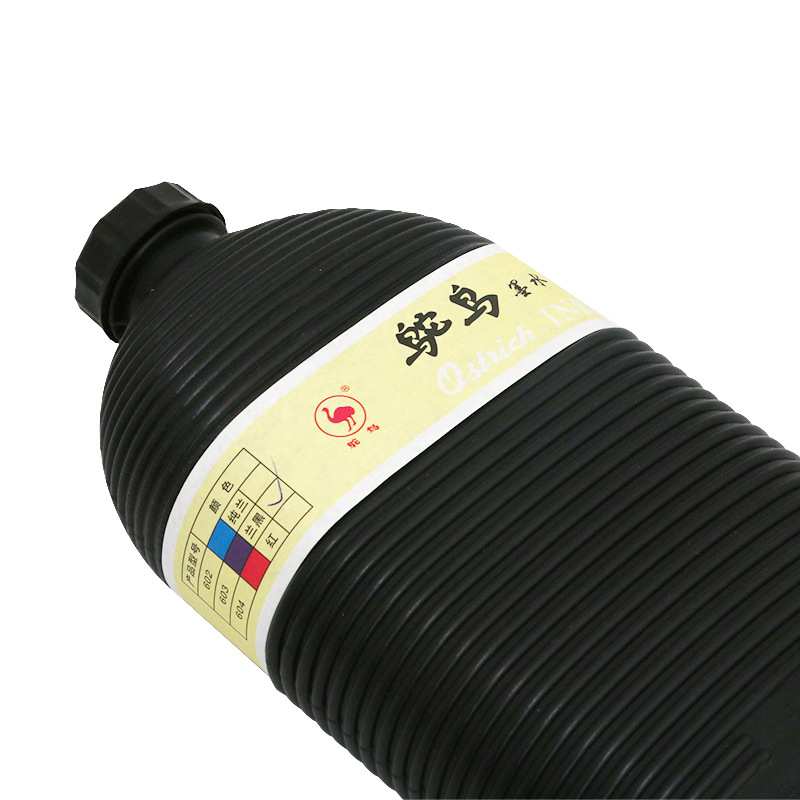 鸵鸟602纯蓝603蓝黑604红色墨水着色剂纺织物水处理工业墨汁
