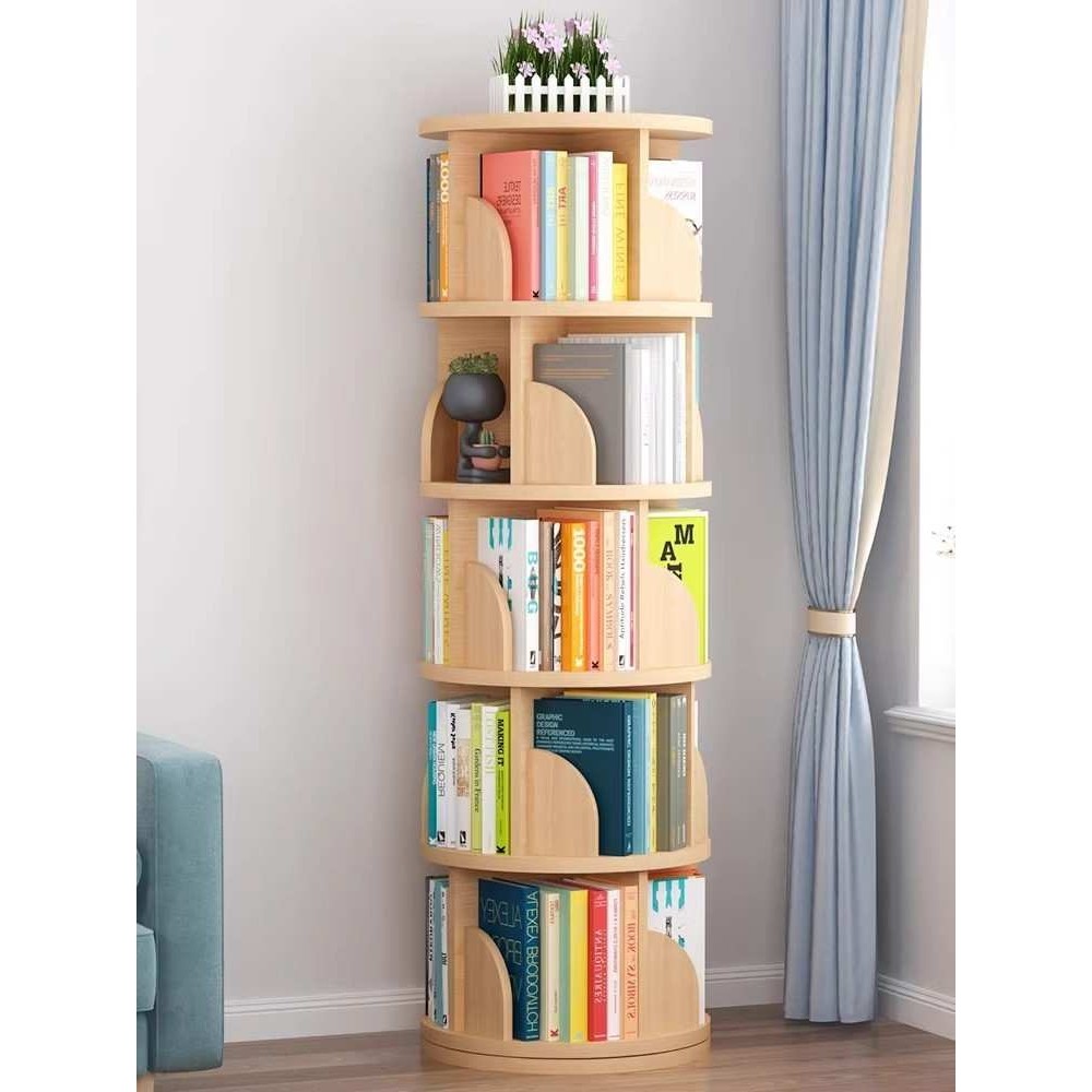 网红360度旋转书架书柜儿童落地小绘本架客厅家用学生简易置物架,3C数码配件,USB灯,淘宝优惠券,粉丝福利购,淘宝优惠卷