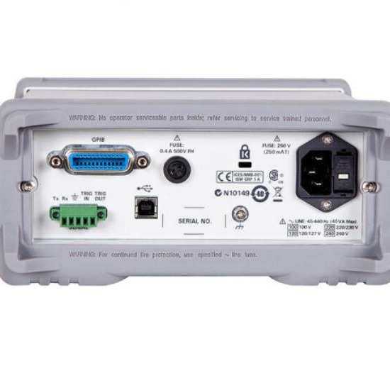 安捷伦/是德KEYSIGHT 34450A 数字万用表5.5位双显示屏台式多用表