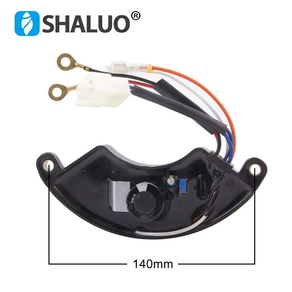5KW 8KW 6线AVR汽油发电机自动稳压器220V单相控制板发电机零件
