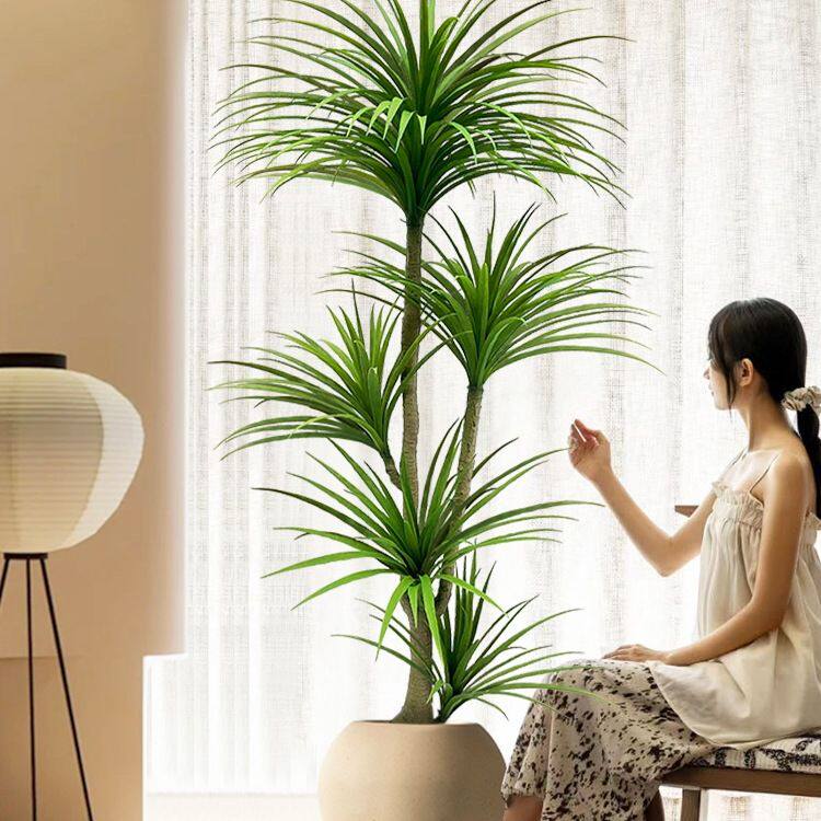 龙血树仿真绿植龙须树龙铁树客厅装饰室内大型假植物盆栽落地摆件