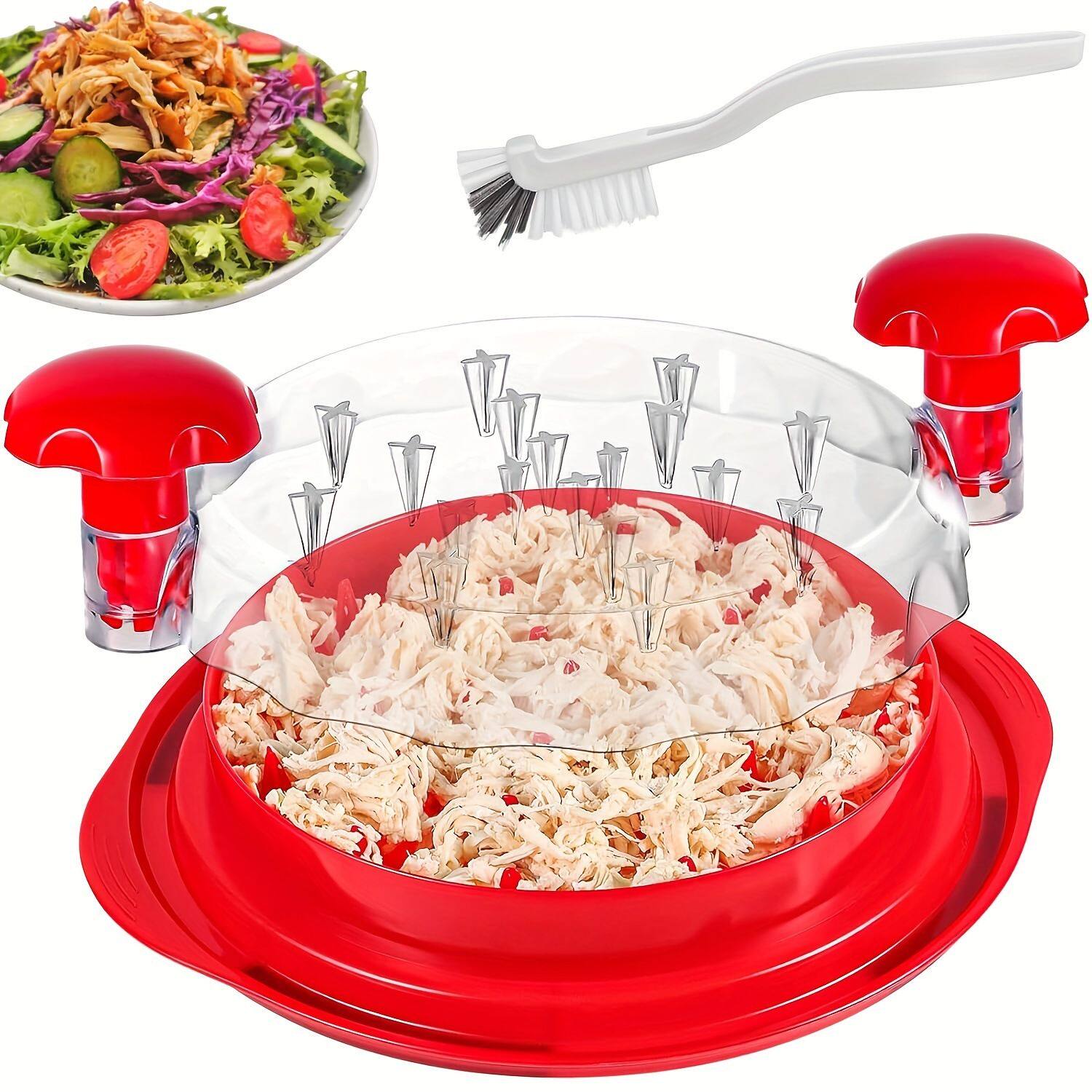 透明盖鸡胸肉分丝器辅食碎肉撕鸡胸肉工具家用切丝分离器切丝
