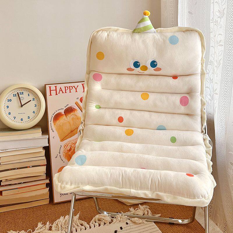 冬季加厚坐垫靠背一体式办公室久坐宿舍大学生护腰椅子座椅垫屁