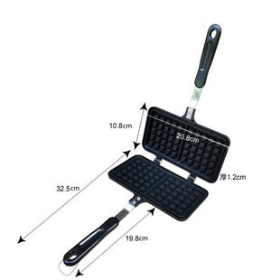 华夫饼模具家用烘培饼干燃气蛋糕烤盘华夫饼机厨房DIY工具