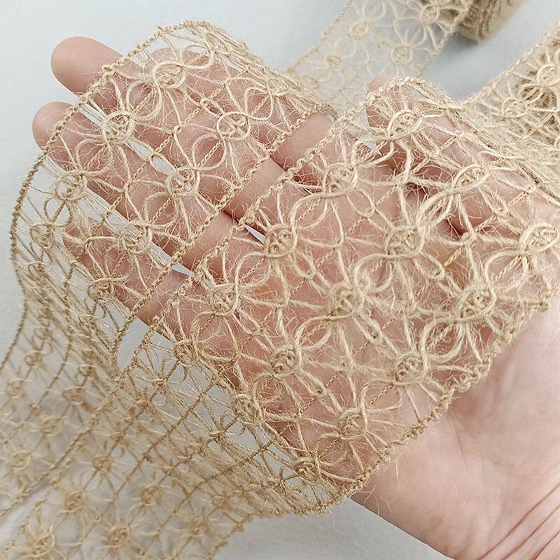 装饰麻绳手工diy材料镂空花边复古捆绑工艺品宽辅料