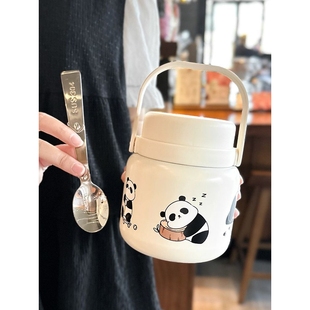 银耳羹焖烧杯316不锈钢双层真空饭盒学生上班族多用煮粥保温水壶