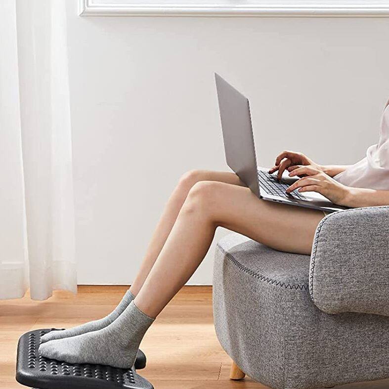 办公室垫脚凳脚踏凳板踩脚凳搁脚桌下升降脚托电竞工位垫脚神器