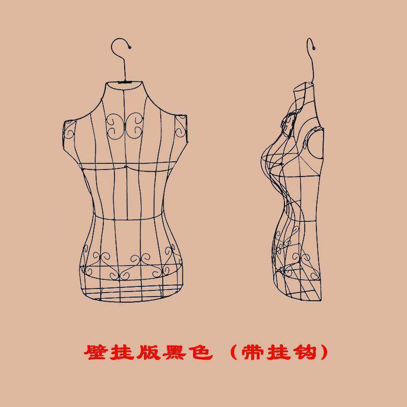 热卖欧式铁艺模特架女道具婚纱拍摄女架全身半身女挂衣架展示标配