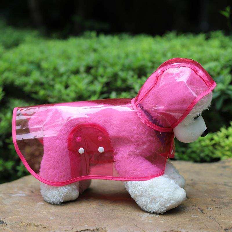 狗狗雨衣防水衣服小型比熊透明中型专用宠物雨披泰迪小狗全包金毛