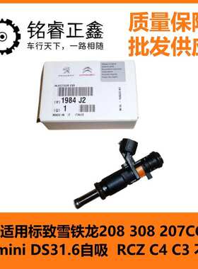 汽油喷射器喷油嘴 1984J2 适用标致雪铁龙208 308 207CC DS3 RCZ