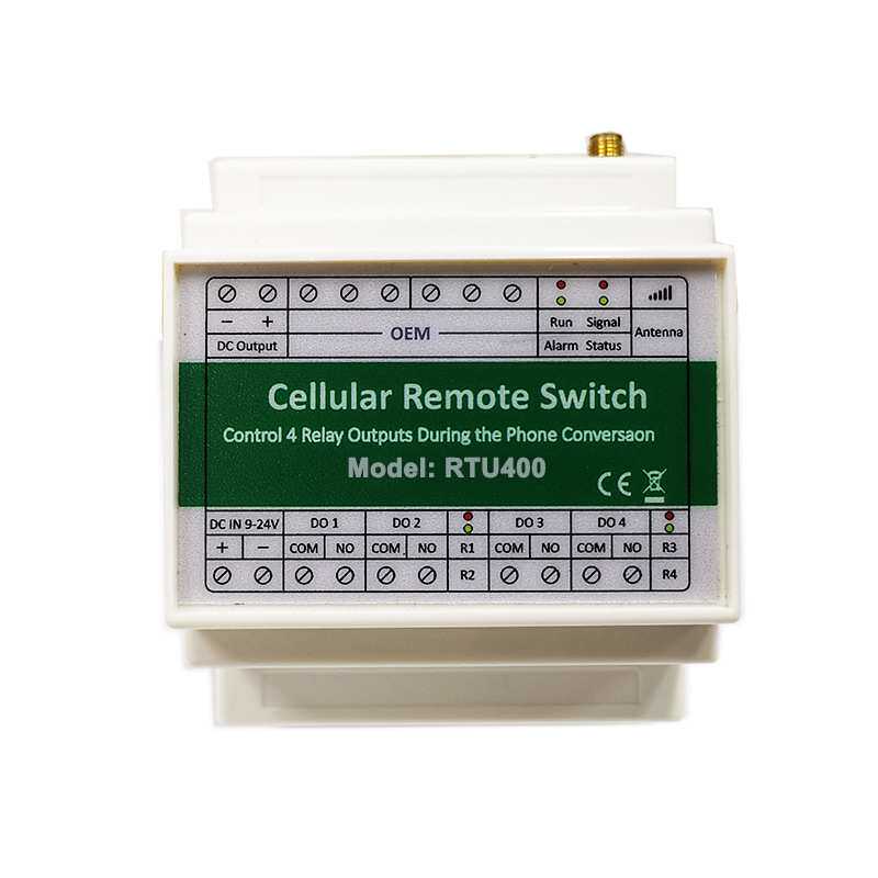 2G RTU400四路手机APP远程控制器开门开灯智能家居水泵等RTU5024