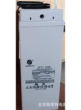 圣阳12V100AH150A狭长型蓄电池6FTJ-100通信机柜免维护铅酸蓄电池