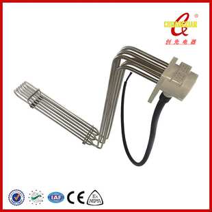 创先电器TZCX 耐酸碱钛合金发热管L型加热防腐蚀清洗槽电镀大功率