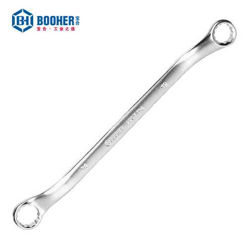 Booher宝合 梅花扳手汽修双头梅花板手全抛光10件工具套装6-32mm