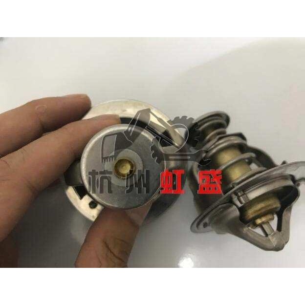 适用SK260/200/210挖掘机配件日野J05E发动机节温器恒温器76度