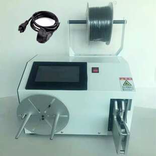 文忠 扎线卷线机 8字绕线圆卷通用 半自动扎线绕线机 性价比高