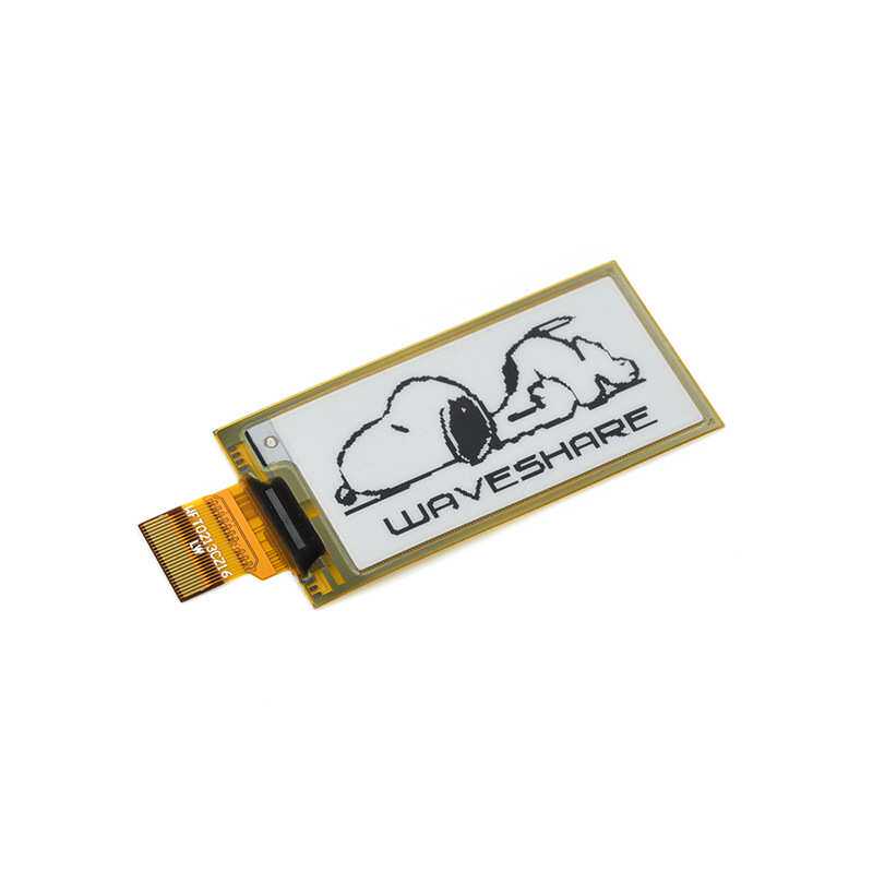 原装2.13寸电子纸柔性墨水屏裸屏 可局部刷新 兼容Arduino/树莓派