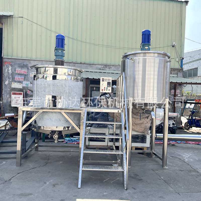 厂家107胶搅拌机 500L硅油搅拌桶 2吨电镀液洗洁剂液体搅拌罐