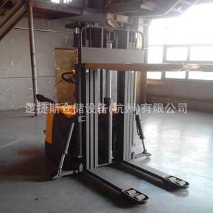 电动堆高车2吨升高4.5m液压升降搬运铲车站驾式 堆高车小型叉车