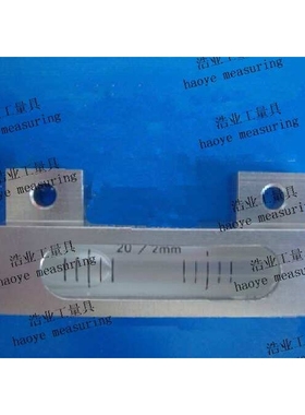 105x20x19 20秒/2mm 条式水平仪 60x12x14 3分 水准器 铝合金