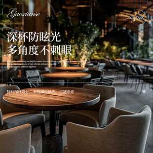 餐桌专用高显色2700k射灯聚光小射灯餐饮火锅店明装可变焦轨道灯