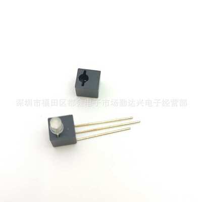 F3F5双色单孔双孔灯座90度角单孔双孔双色发光二极管灯座支座灯套