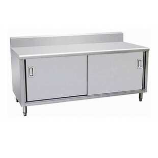 靠背双通道工作柜 靠背单通道工作柜 不锈钢工作台储物柜厨房杂件