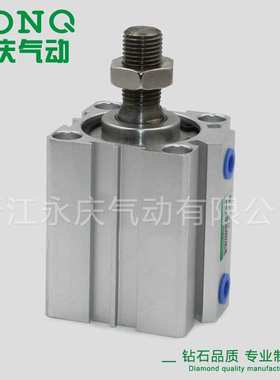 薄型气缸外牙外螺纹SDA50X10X20X30X40X50X60X70-B气缸